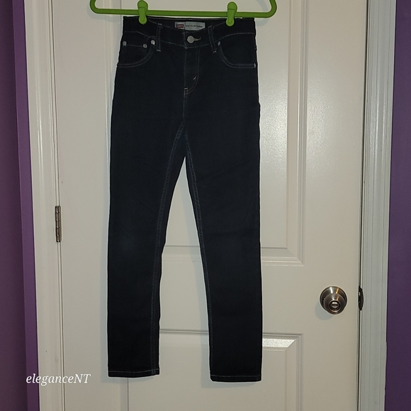 Levi Strauss & Co. 512 Sim Taper Blue Jeans Boys Youth  Size: 12 reg - Picture 1 of 6